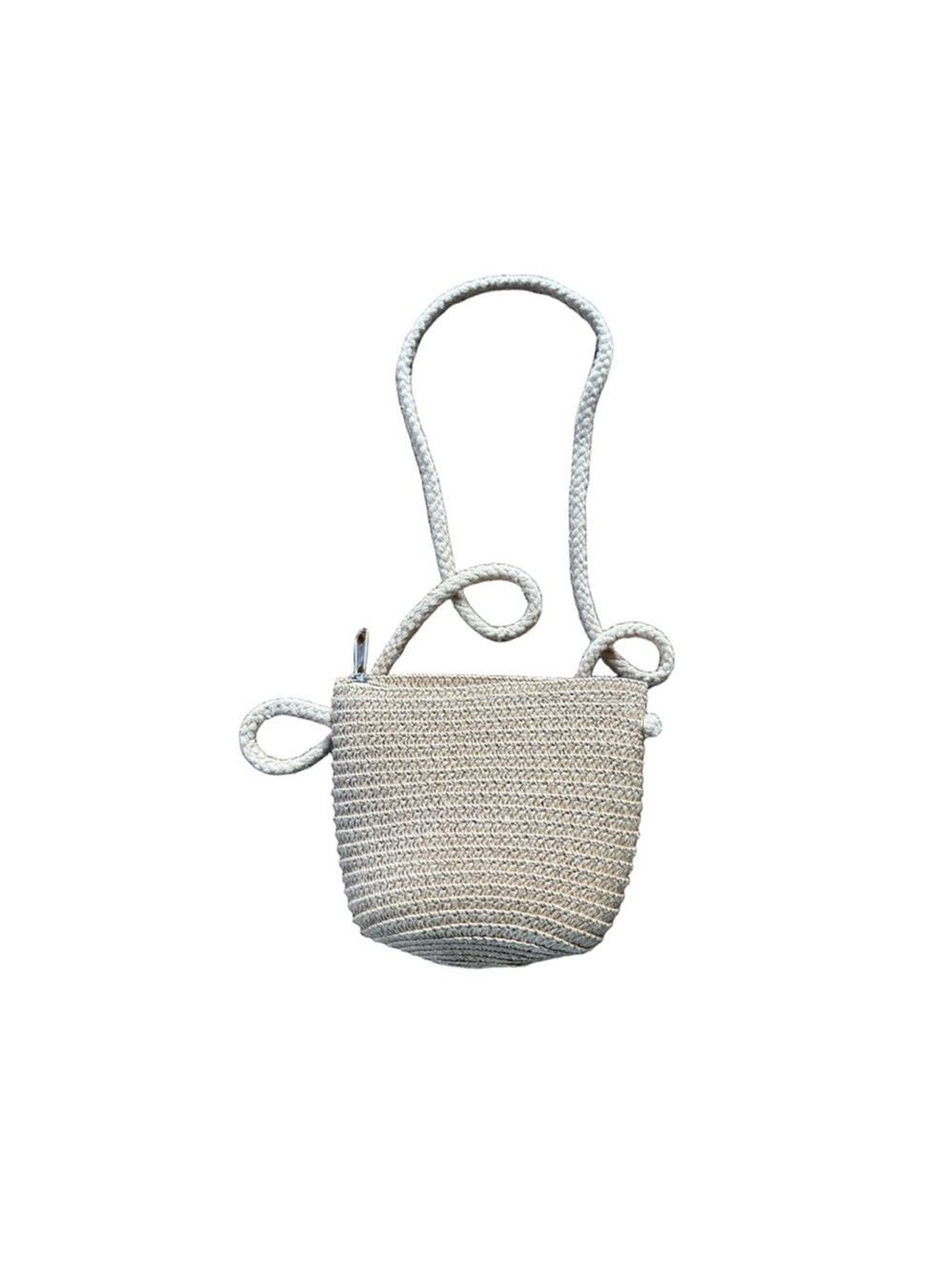 Child’s Unbranded Crossbody Bag One Size Beige Minimalist